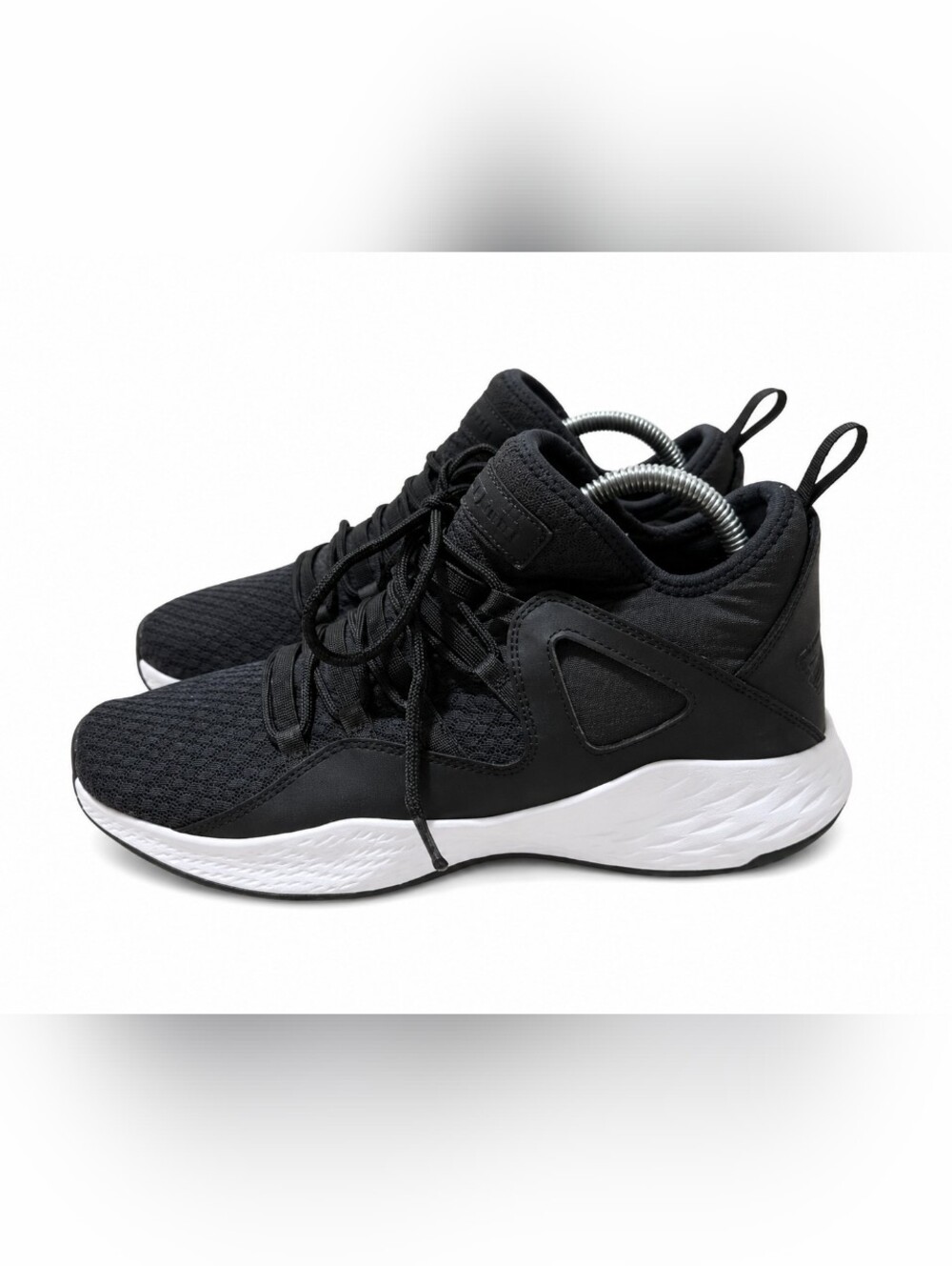 Jordan Formula 23 Black Sail Youth Size 7Y Basketball Shoes High Top Sneakers